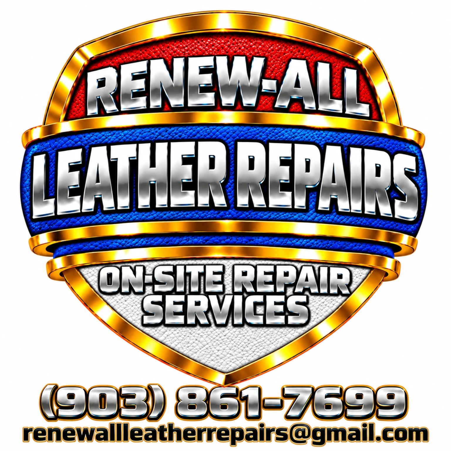 RENEW-ALL Leather Repairs badge